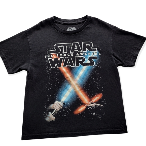 Star Wars Episode VII: The Force Awakens Glow In The Dark Boys Tee Small - Picture 1 of 4